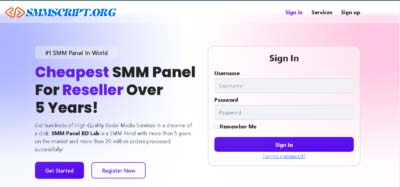 SMMGEN SMM Panel Script