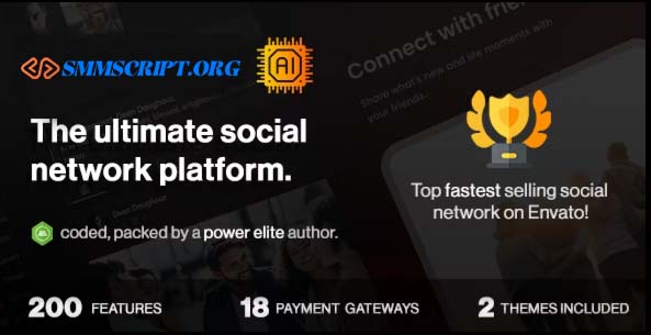 SMMSCRIPT.ORG – The Ultimate PHP Social Network Platform